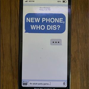 New Phone Who Dis?